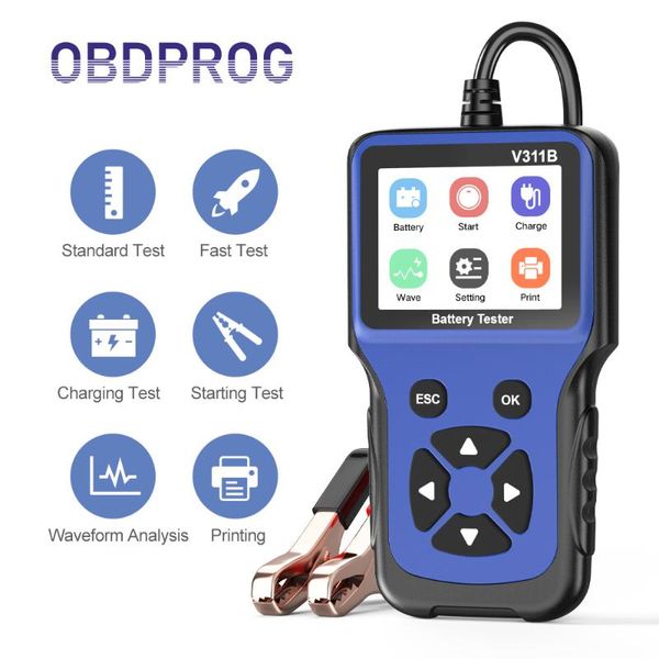code readers & scan tools obdprog v311b car battery tester 12v obd 2 reader cricut load charging cranking test 100-2000cca pk bst100
code readers & scan tools obdprog v311b car battery tester 12v obd 2 reader cricut load charging cranking test 100-2000cca pk bst100