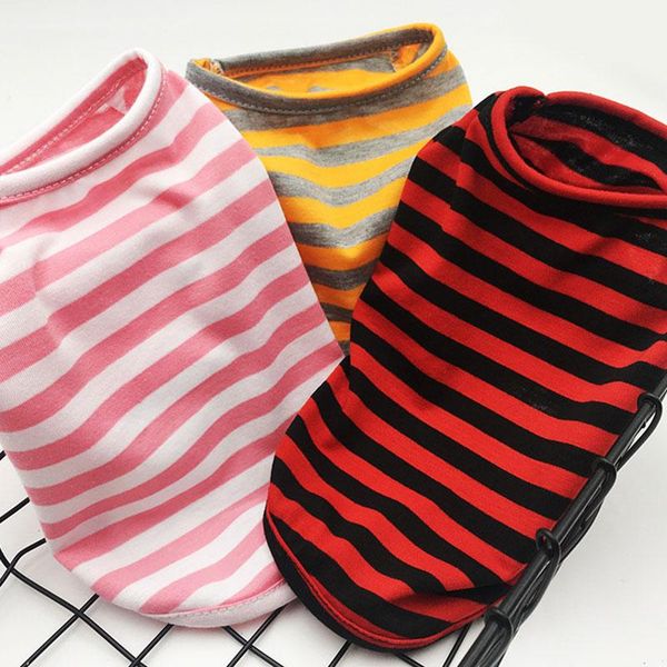 fashion summer stripe dog vest pets clothes for small puppy shirt dogs clothing costume apparel
fashion summer stripe dog vest pets clothes for small puppy shirt dogs clothing costume apparel