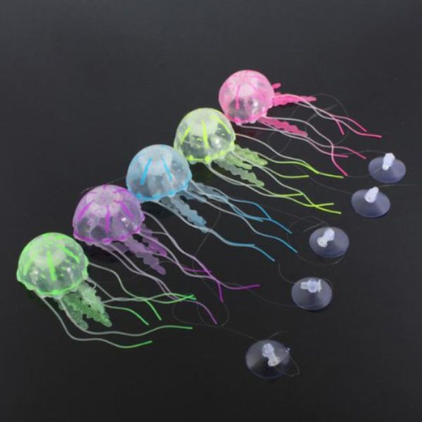 5pcs glowing effect artificial jellyfishes aquarium fish tank decorations - size (blue /green /yellow /purple /pink)
5pcs glowing effect artificial jellyfishes aquarium fish tank decorations - size (blue /green /yellow /purple /pink)