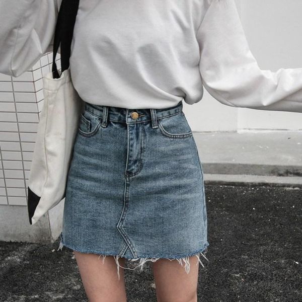 skirts women summer skirt denim mini woman cloth womens plus size clothing female korean style mujer faldas tn2715, Black
skirts women summer skirt denim mini woman cloth womens plus size clothing female korean style mujer faldas tn2715, Black