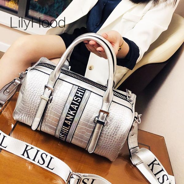 evening bags women alligator pattern vegan leather big size boston handbag female crocodile wide belt daily travel crossbody ba
evening bags women alligator pattern vegan leather big size boston handbag female crocodile wide belt daily travel crossbody ba