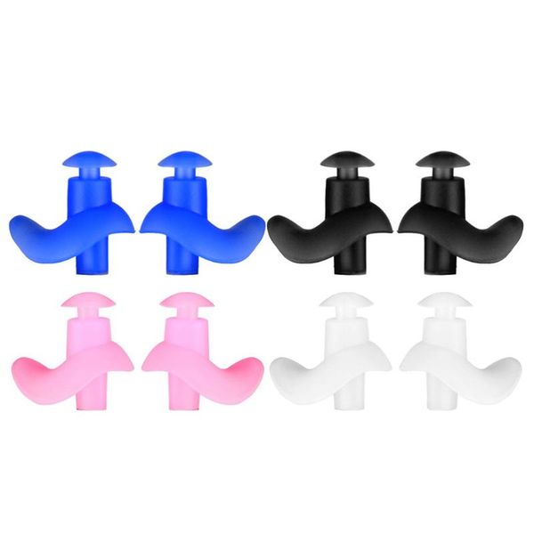 pairs of professional swimming ear plugs waterproof reusable silicone earplugs for (blue + black white +) nose clip
pairs of professional swimming ear plugs waterproof reusable silicone earplugs for (blue + black white +) nose clip