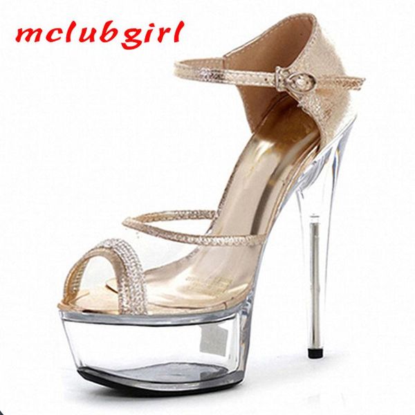 dress shoes mclubgirl 15cm heels round head super high heel luxury sequin open toe waterproof platform diamond crystal sandal lyp, Black
dress shoes mclubgirl 15cm heels round head super high heel luxury sequin open toe waterproof platform diamond crystal sandal lyp, Black
