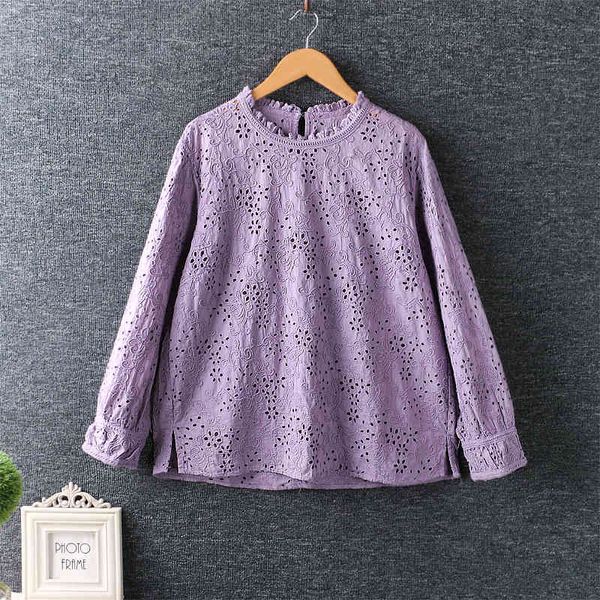 women's blouses & shirts lamtrip unique surface 3d embroidery o-neck cotton shirt blouse vo8f, White
women's blouses & shirts lamtrip unique surface 3d embroidery o-neck cotton shirt blouse vo8f, White