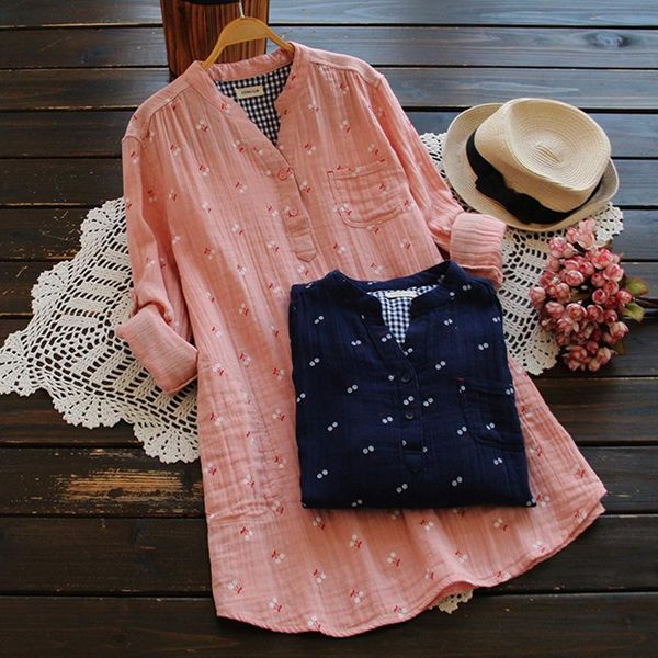 women's blouses & shirts lamtrip sweet cherry cotton yarn soft skin-friendly breathable rustic fruit print long sleeve vintage shirt bl, White
women's blouses & shirts lamtrip sweet cherry cotton yarn soft skin-friendly breathable rustic fruit print long sleeve vintage shirt bl, White