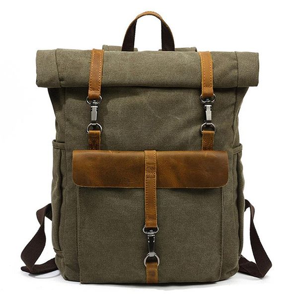backpack mens bookbag vintage men canvas lapmale casual school bag large capacity travel mountaineering
backpack mens bookbag vintage men canvas lapmale casual school bag large capacity travel mountaineering