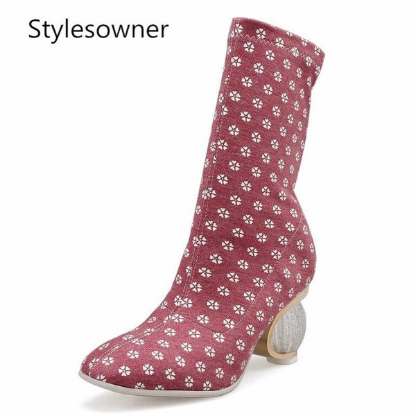 boots stylesowner 2021 trendy design stretch sock ankle boot strange fretwork heels shoes knitted female booties botas, Black
boots stylesowner 2021 trendy design stretch sock ankle boot strange fretwork heels shoes knitted female booties botas, Black