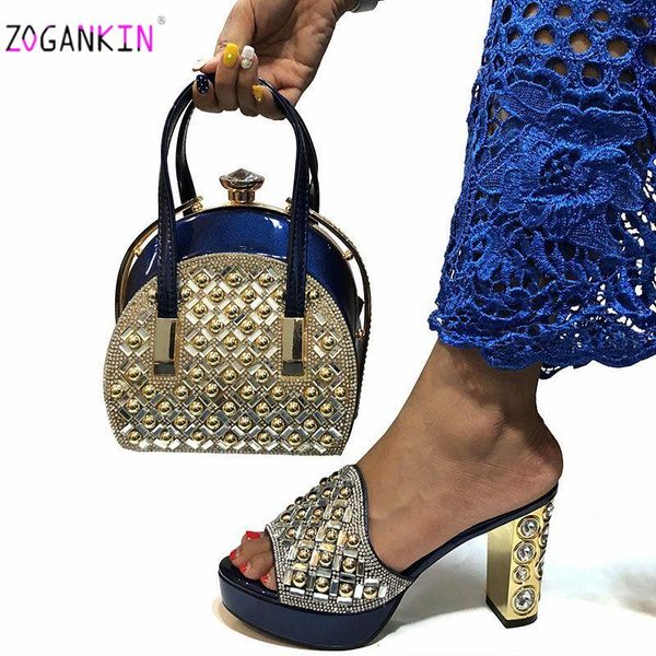 dress shoes dark blue fashion italian style slippers and bag set spring woman high heels cm for evening party, Black
dress shoes dark blue fashion italian style slippers and bag set spring woman high heels cm for evening party, Black