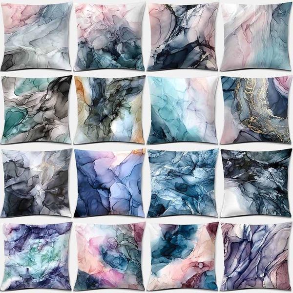 cushion/decorative pillow stylish colorful flowing abstract print peach skin pillowcase home decoration car sofa cushion cover(45cm * 45cm) 
cushion/decorative pillow stylish colorful flowing abstract print peach skin pillowcase home decoration car sofa cushion cover(45cm * 45cm)