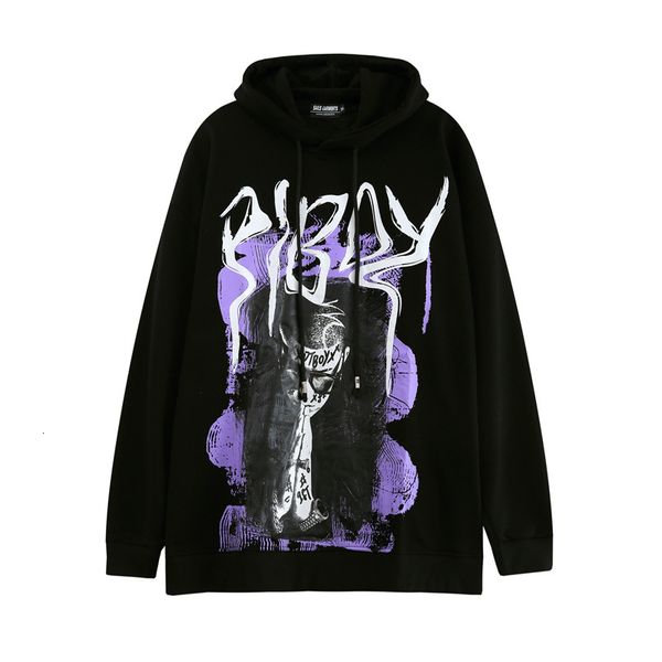 chao brand american high printed pullover autumn and winter male student street loose large size sweater hoodie, Black
chao brand american high printed pullover autumn and winter male student street loose large size sweater hoodie, Black