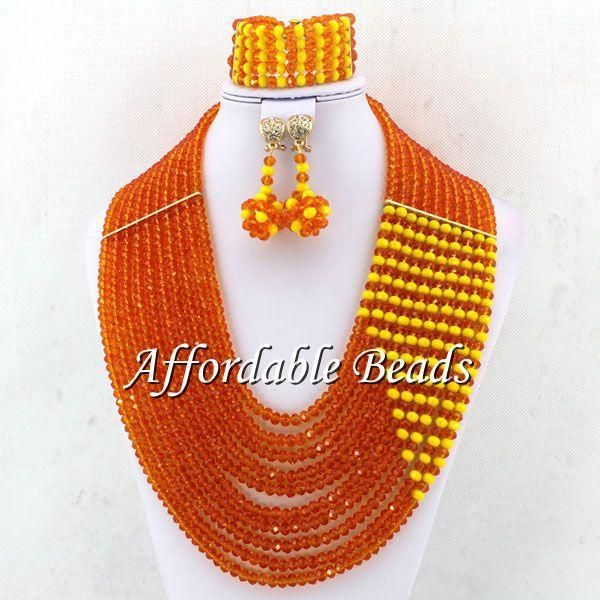 earrings & necklace wholesale fashion beads jewelry set nigerian beaded abe072, Silver
earrings & necklace wholesale fashion beads jewelry set nigerian beaded abe072, Silver