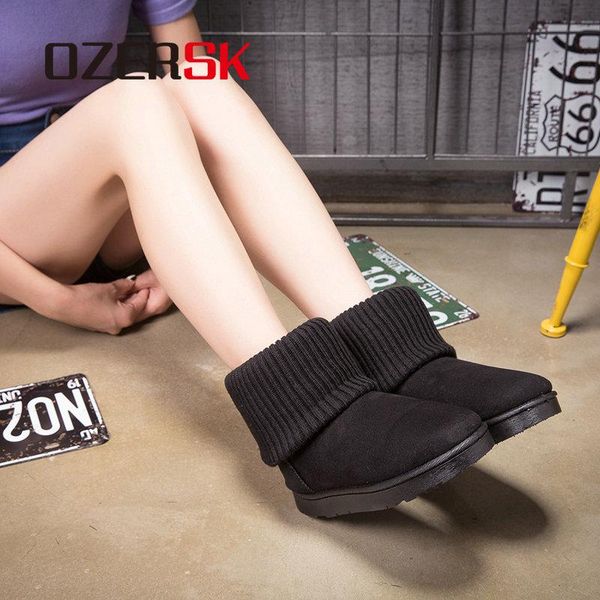boots ozersk 2021 winter woman ankle fashion slip-on comfortable flat shoes casual keep warm, Black
boots ozersk 2021 winter woman ankle fashion slip-on comfortable flat shoes casual keep warm, Black