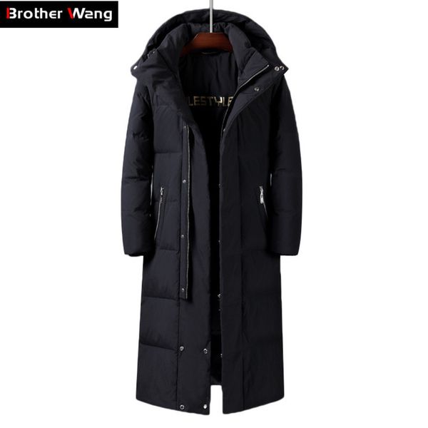 men's duck feather long et, coat above knee, tight, warm, brand clothing, white, winter, 2019, Black
men's duck feather long et, coat above knee, tight, warm, brand clothing, white, winter, 2019, Black