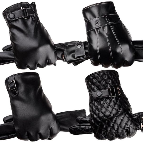 cycling gloves leather touch-screen for men winter outdoor sports polyethersulfone waterproof full finger, Black
cycling gloves leather touch-screen for men winter outdoor sports polyethersulfone waterproof full finger, Black