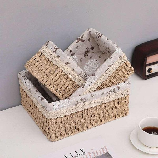 table runner 3pc knitting basket household rattan cloth art desktea sundry key cosmetics receive box
table runner 3pc knitting basket household rattan cloth art desktea sundry key cosmetics receive box