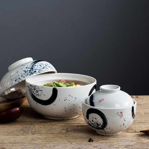 bowls 4.5/6.5 inch chinese style ceramic retro bowl with lid home porcelain tableware noodles rice stew soup
bowls 4.5/6.5 inch chinese style ceramic retro bowl with lid home porcelain tableware noodles rice stew soup