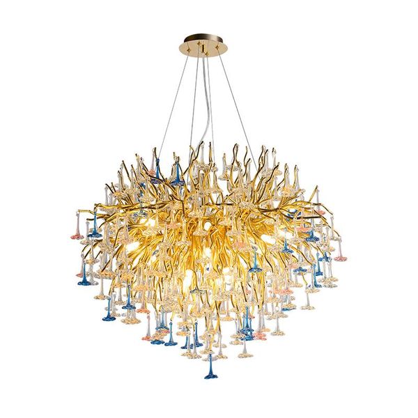 chandeliers led postmodern gold crystal morning glories lustre chandelier lighting suspension luminaire lampen for dinning room
chandeliers led postmodern gold crystal morning glories lustre chandelier lighting suspension luminaire lampen for dinning room
