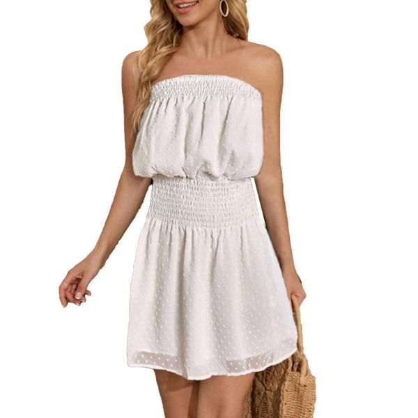 casual dresses midi dress solid color off shoulder women sleeveless high waist pleated for party, Black;gray
casual dresses midi dress solid color off shoulder women sleeveless high waist pleated for party, Black;gray