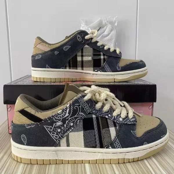 Travis Scott x SB Low Cactus Jack Skate Sports Shoes Mens Womens Trainers Mulheres Designer Sneakers
Travis Scott x SB Low Cactus Jack Skate Sports Shoes Mens Womens Trainers Mulheres Designer Sneakers