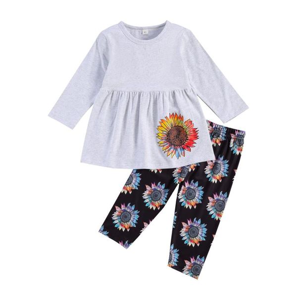 clothing sets opperiaya kids 2-piece autumn lovely casual outfit set long sleeve sunflower print pants for children baby girls, White
clothing sets opperiaya kids 2-piece autumn lovely casual outfit set long sleeve sunflower print pants for children baby girls, White