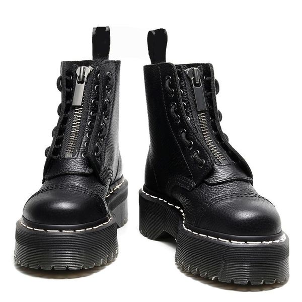 boots women platform genuine leather female ankle winter pleated texture booties lace-up zipper opening black punk chunky
boots women platform genuine leather female ankle winter pleated texture booties lace-up zipper opening black punk chunky