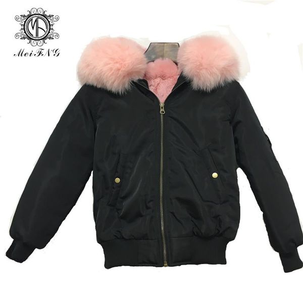 women's jackets pink raccoon fur collar parka children girls faux lining black jacket casual style can be custom plus size, Black;brown
women's jackets pink raccoon fur collar parka children girls faux lining black jacket casual style can be custom plus size, Black;brown