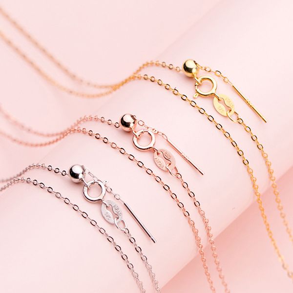45cm silver necklace for women fine silver 925 jewelry fashion neck pendants 925 silver chains woman thin choker
45cm silver necklace for women fine silver 925 jewelry fashion neck pendants 925 silver chains woman thin choker