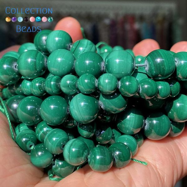 other natural malachite stone spacer loose round bead for jewelry making 6-10 mm diy bracelets accessories wholesale 15"
other natural malachite stone spacer loose round bead for jewelry making 6-10 mm diy bracelets accessories wholesale 15"