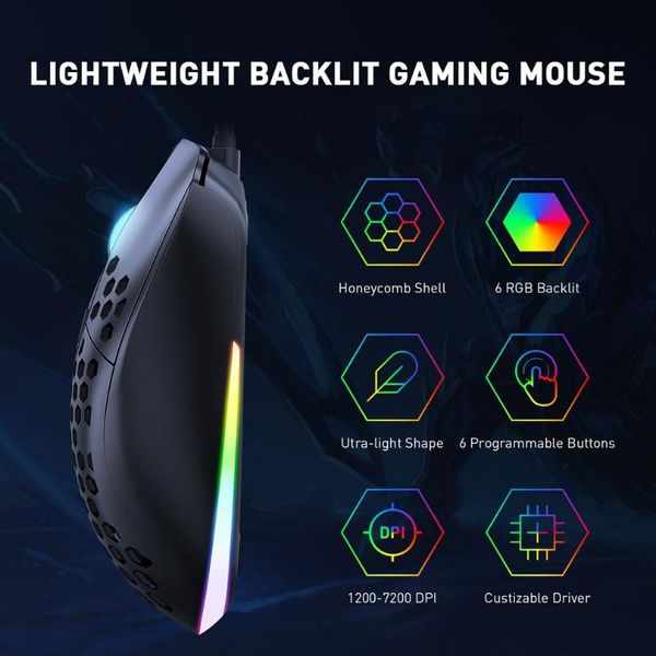 mice cw906 rgb gaming wired/wireless mouse lightweight honeycomb shell ergonomic with soft rope cable for computer gamer led
mice cw906 rgb gaming wired/wireless mouse lightweight honeycomb shell ergonomic with soft rope cable for computer gamer led