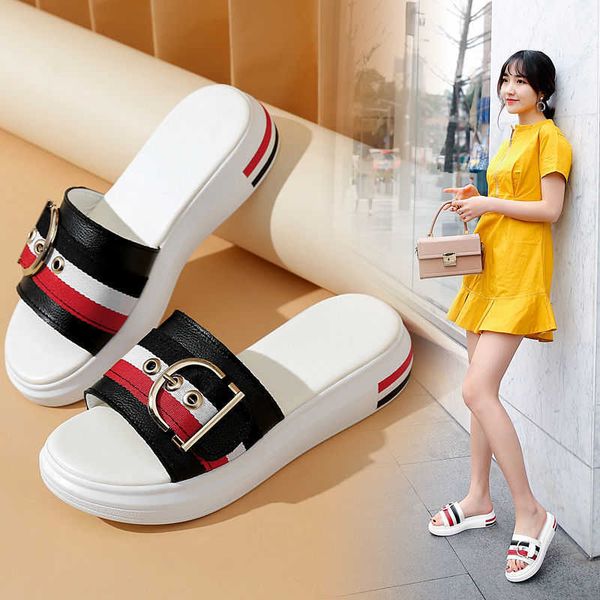 summer women's sandals metal buckle flat shoes ladies slippers non-slip beach shoes vacation shoes sandals for ladi y0721, Black
summer women's sandals metal buckle flat shoes ladies slippers non-slip beach shoes vacation shoes sandals for ladi y0721, Black