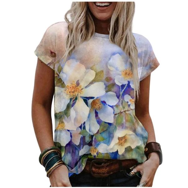 women's t-shirt watercolor painting rainbow gradient women t shirt 2021 summer short sleeve o-neck lady 3d dandelion tee plus size, White
women's t-shirt watercolor painting rainbow gradient women t shirt 2021 summer short sleeve o-neck lady 3d dandelion tee plus size, White