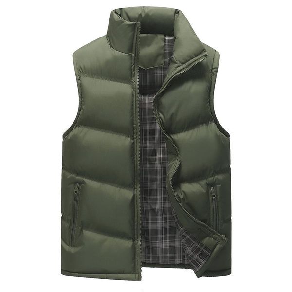 men's vests men down cotton vest check pattern lining sleeveless solid jacket slim fit for casual autumn winter daily waistcoat, Black;white
men's vests men down cotton vest check pattern lining sleeveless solid jacket slim fit for casual autumn winter daily waistcoat, Black;white
