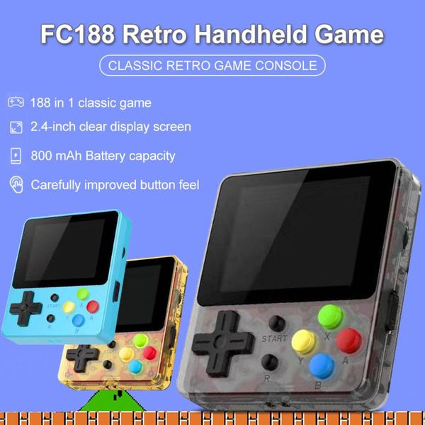 retro portable controller for fc188 2.4inches video consoles games accessories ideal gift players game
retro portable controller for fc188 2.4inches video consoles games accessories ideal gift players game