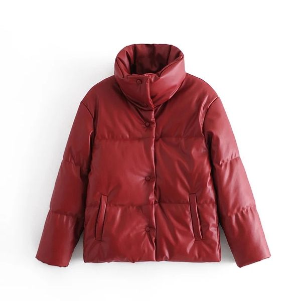 autumn and winter short stand-up collar imitation leather cotton coat loose casual bread fashion jacket 210521, Black
autumn and winter short stand-up collar imitation leather cotton coat loose casual bread fashion jacket 210521, Black