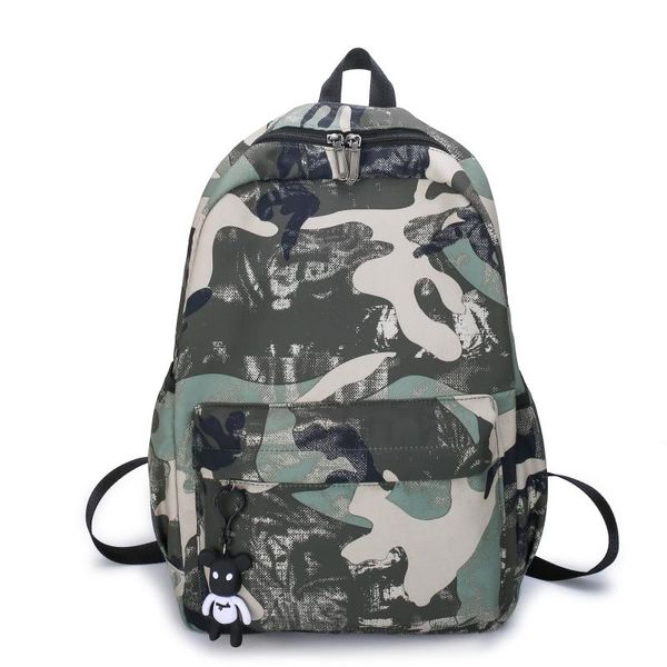 nylon raincoat, children's camouflage backpack, large capacity travel bag, school bag. backpack
nylon raincoat, children's camouflage backpack, large capacity travel bag, school bag. backpack