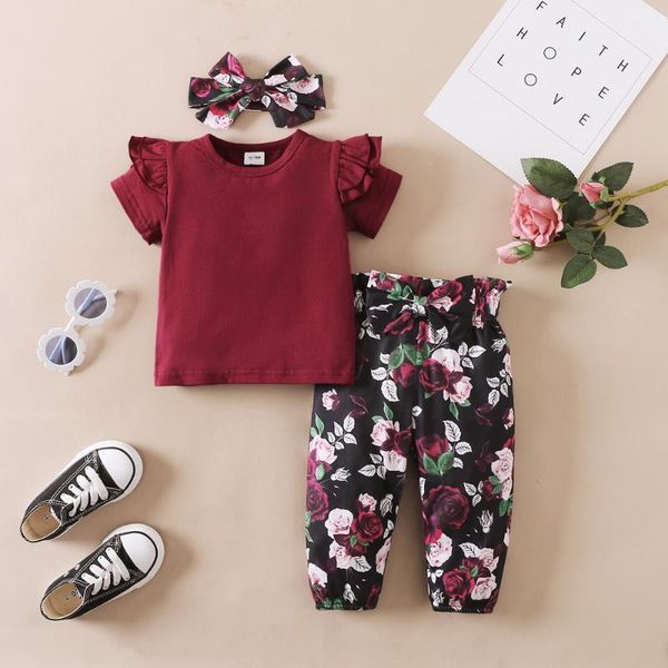 clothing sets toddler clothes long length pants baby girls floral outwear casual short sleeve cotton soft fashion outfits, White
clothing sets toddler clothes long length pants baby girls floral outwear casual short sleeve cotton soft fashion outfits, White