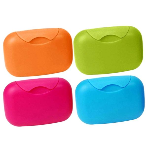 4pcs travel soap case bar holder portable leak proof box (rosy + blue green orange) dishes
4pcs travel soap case bar holder portable leak proof box (rosy + blue green orange) dishes
