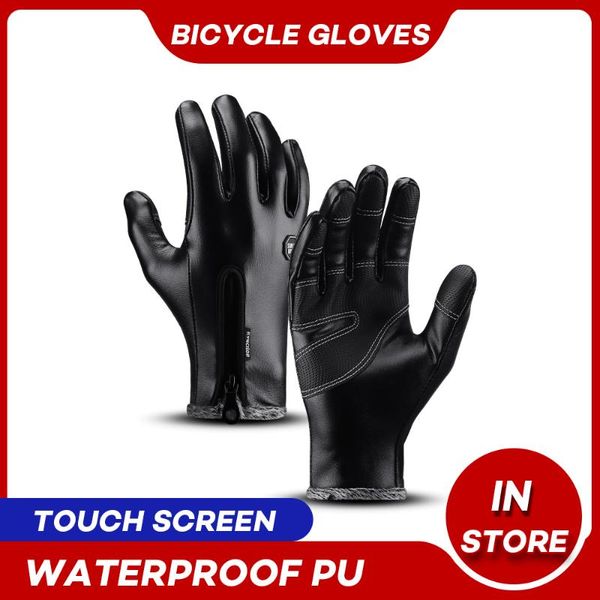 sell men leather cycling gloves mtb glove for winter outdoor warm thickening thermal luvas ciclismo waterproof luva bike, Black
sell men leather cycling gloves mtb glove for winter outdoor warm thickening thermal luvas ciclismo waterproof luva bike, Black