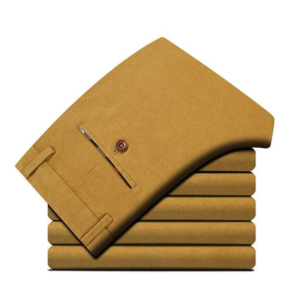 men's pants 2021 spring classic elastic casual mens business dress slim jogger stretch long trouser male khaki high quality, Black
men's pants 2021 spring classic elastic casual mens business dress slim jogger stretch long trouser male khaki high quality, Black