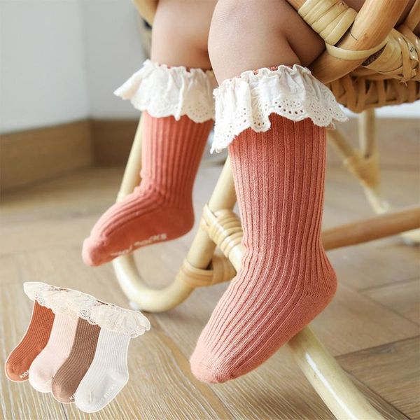 socks toddler infant baby girls knee high with grips ruffled lace ribbed knit solid color non-skid cotton long stockings, Pink;yellow
socks toddler infant baby girls knee high with grips ruffled lace ribbed knit solid color non-skid cotton long stockings, Pink;yellow