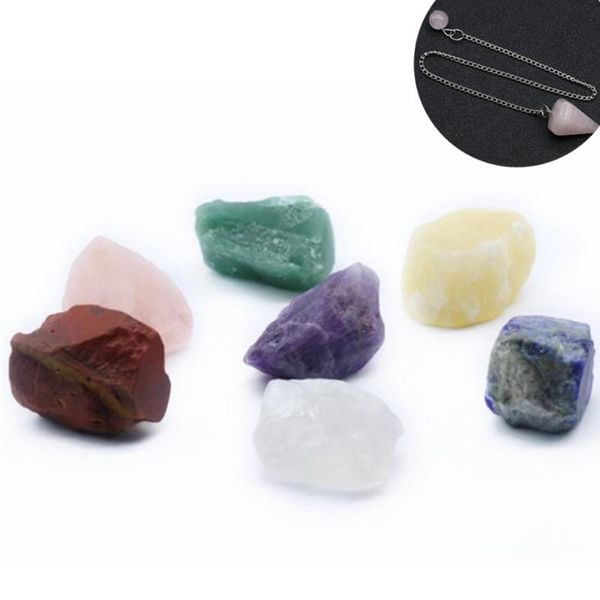 decorative objects & figurines healing crystals chakra stones set quartz pendulum to align your spirit and remove negative energy for calm b
decorative objects & figurines healing crystals chakra stones set quartz pendulum to align your spirit and remove negative energy for calm b