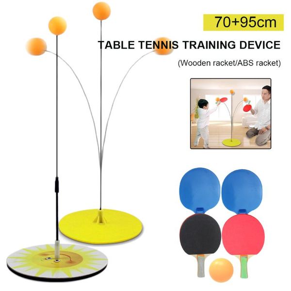table tennis balls trainer rebound pong flexible soft shaft paddles set for kids adults convenient
table tennis balls trainer rebound pong flexible soft shaft paddles set for kids adults convenient