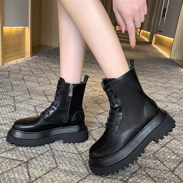 boots thick ankle women's platform british style 2021 autumn and winter handsome motorcycle black short
boots thick ankle women's platform british style 2021 autumn and winter handsome motorcycle black short