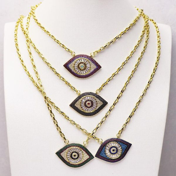 pcs gold necklace eye shape pendant zircon jewelry trendy gift fashion 7250 necklaces, Silver
pcs gold necklace eye shape pendant zircon jewelry trendy gift fashion 7250 necklaces, Silver