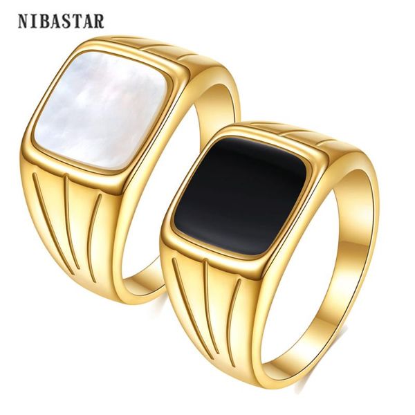 wedding rings elegant vintage shell geometic square ring for women simple stainless steel signet party accessories jewelry, Slivery;golden
wedding rings elegant vintage shell geometic square ring for women simple stainless steel signet party accessories jewelry, Slivery;golden