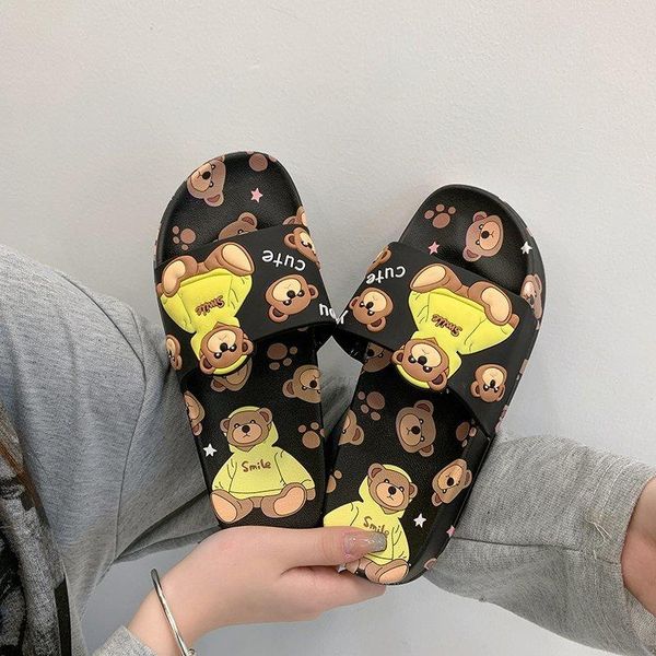slippers women's summer indoor 2021 home flat bathroom bathing sandals and cute beach thick bottom fashion flip flops, Black
slippers women's summer indoor 2021 home flat bathroom bathing sandals and cute beach thick bottom fashion flip flops, Black