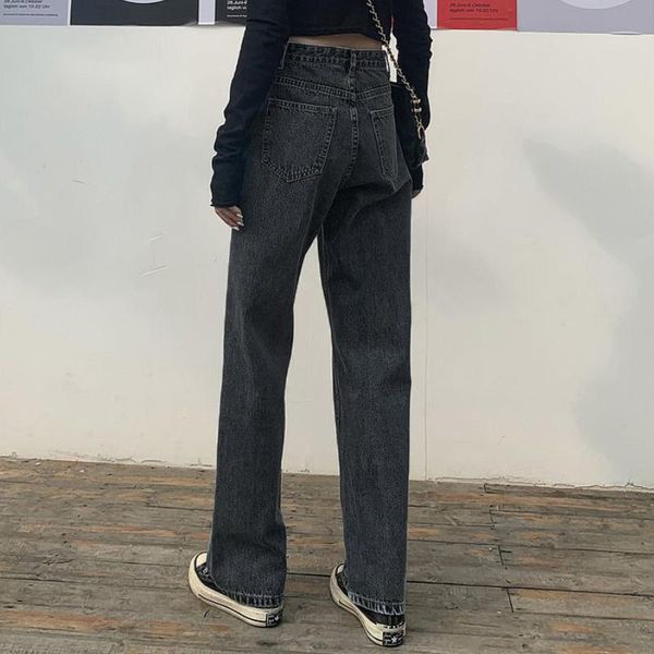 women's jeans s-5xl women baggy full length high waist casual simple straight pockets female summer streetwear big size teens all-match, Blue
women's jeans s-5xl women baggy full length high waist casual simple straight pockets female summer streetwear big size teens all-match, Blue