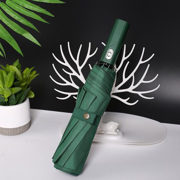 umbrellas fully-automatic three folding women umbrella rain auto luxury windproof men frame
umbrellas fully-automatic three folding women umbrella rain auto luxury windproof men frame