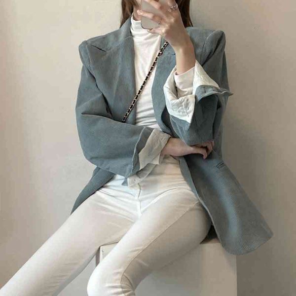 women's suits & blazers woman's velvet coat of vintage korean style solid color long winter outwear women's blazers w16v, White;black
women's suits & blazers woman's velvet coat of vintage korean style solid color long winter outwear women's blazers w16v, White;black