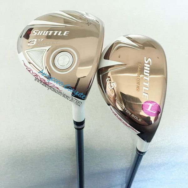 complete set of clubs cooyute women golf shuttle fairway woods 3/17 wood u5 hybrids graphite shaft
complete set of clubs cooyute women golf shuttle fairway woods 3/17 wood u5 hybrids graphite shaft